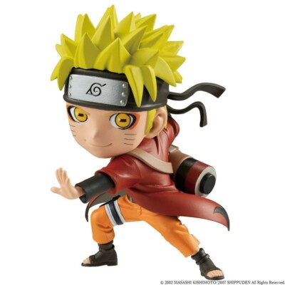 Naruto 3'' Naruto Chibi Masters Bandai Figure Licensed NEW