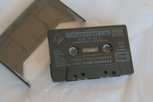 Vintage Your Sinclair Tape Tir Na Nog Ninja Hamster Armalyte / Ethnipod - Afbeelding 2 van 4