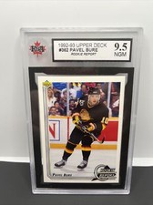 1992-93 Pavel Bure Upper Deck Hockey Rookie Report RC Vancouver Canucks #362