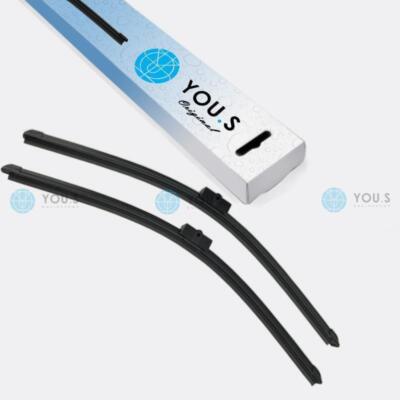 2 YOU.S Windshield Wiper Blades FRONT for VW POLO Sedan (9A4) - NEW