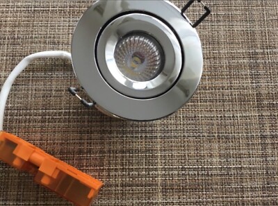 10x LED Badstrahler 10W NEIGBAR DIMMBAR Küchenleuchte chrom kaltweiß  