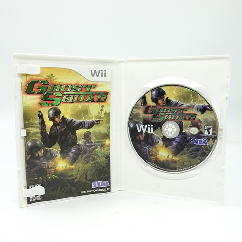 Ghost Squad (Nintendo Wii, 2007) Complete CIB w/ Manual SEGA T Teen Tested - Picture 4 of 5
