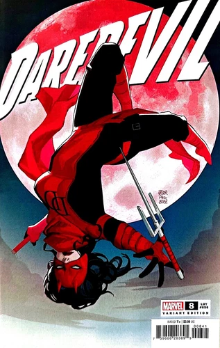 Daredevil Comic 8 First Print Cover D Incentive AKA Variant 2023 Zdarsky Marvel