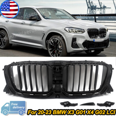 Front Active Air Shutter Grille 51745A1DA48 For BMW X3 G01 X4 G02