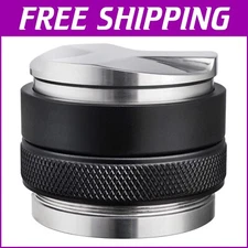 Ergonomic 58mm Espresso Tamper with Adjustable Depth - Ultimate Coffee Precision