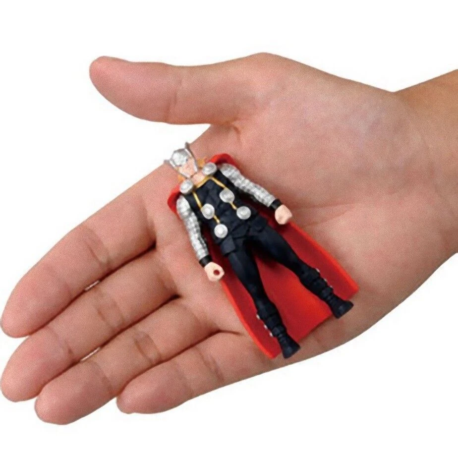 Chogokin Mini Metal Figure Diecast THOR AVENGERS Marvel Takara Tomy Japan new - Image 3 of 3