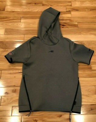 new england patriots short sleeve hoodie