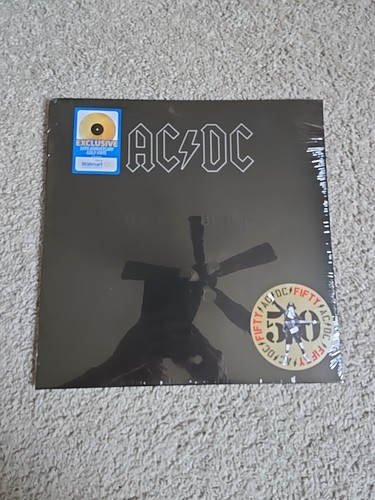 AC/DC - Back in Black - 50th Anniversary Walmart Exclusive Gold Vinyl ...