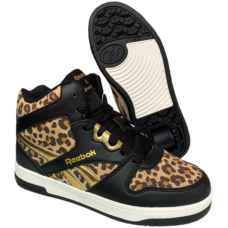 Heelys X Reebok BB4500 Mid Rollen-Schuhe Rollschuhe Sneaker Heely Cheetah NEU