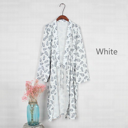 hommes japonais KIMONO YUKATA long peignoir pyjama Ceinture robe en coton - Foto 15 di 18
