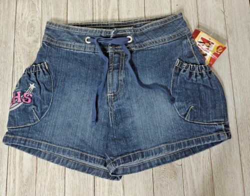 High School Musical EHS Blue Denim Shorts Girls Size 6X