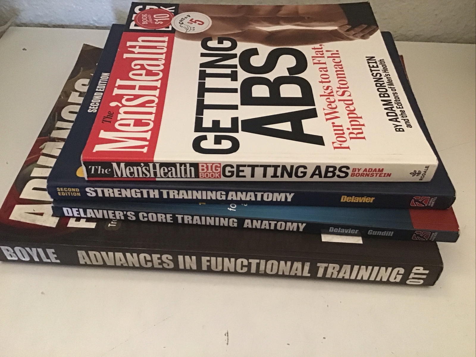 Lot 4 Strength Training Anatomy, Core, Getting ABS, Advances In