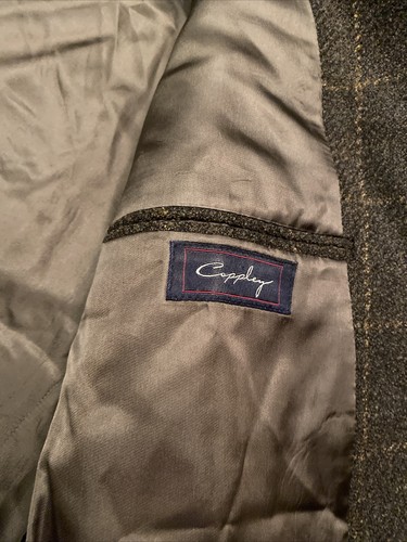 MINT Coppley Made in Canada Model Kane Cashmere Wool Sport Coat 44R - Picture 6 of 12