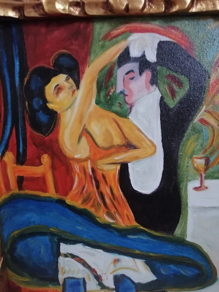 Pintura al óleo Ernst Ludwig Kirchner Foto 2 de 4