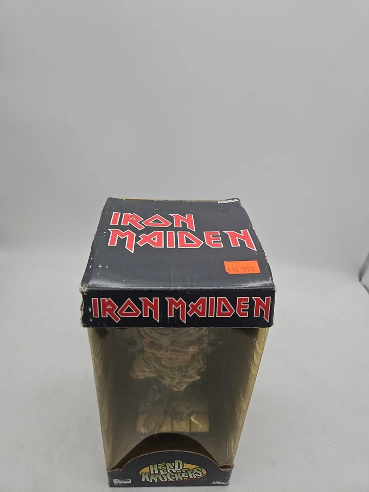 Обложка альбома Iron Maiden Head Knockers Eddie Piece of Mind NECA НОВАЯ БЫСТРАЯ ДОСТАВКА - Изображение 2 из 4