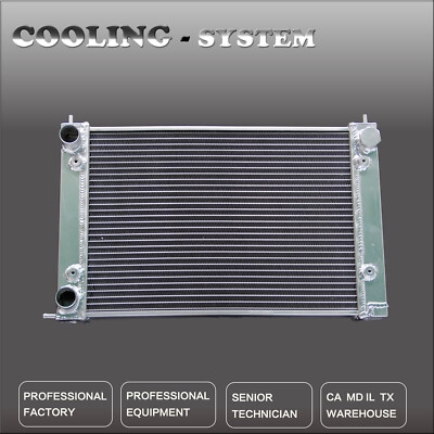 Aluminum Radiator For 1982-1992 VW Golf Jetta Cabriolet MK2 MK II 16V AT MT 2Row