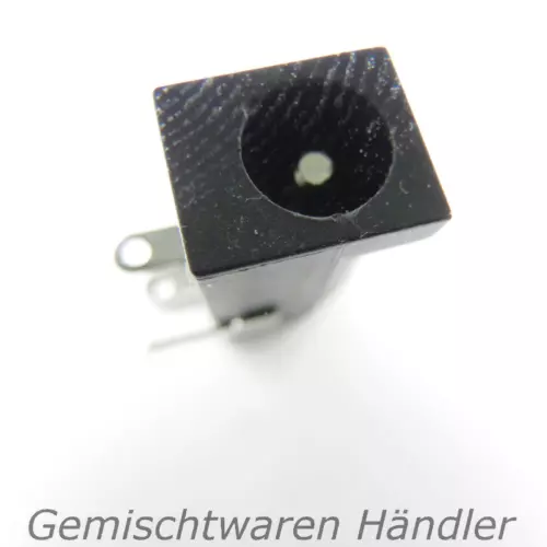 DC-005 2,1 x 5,5 mm schwarz Einbau Hohl Buchse z.B. für 5V 12V 24V Netzteil