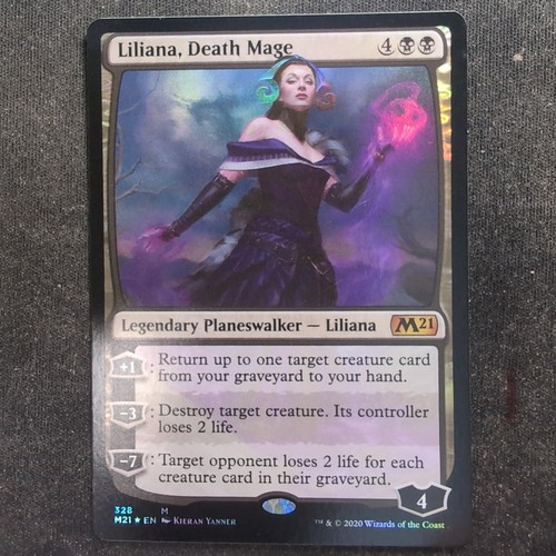 Liliana, Death Mage - Foil - Core Set 2021 / M21 (MTG)