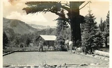 1930s Mammoth California Mono Camp High Sierra Occupation Postcard RPPC 24-10687