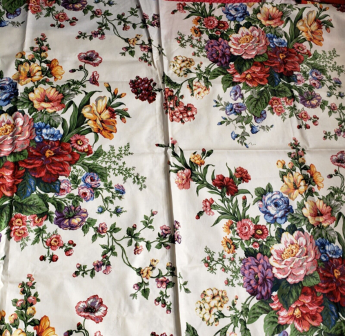 Vintage Waverly "Samantha" Mario Buatta Fabric 2.4y X 56"