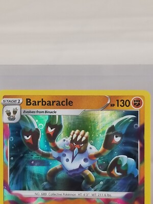 Barbaracle Hp 130 Holo Rare #107 Pokemon Card 2022 | eBay