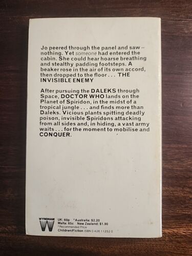 Doctor Who And The Planet Of The Daleks 1977 Terrance Dicks - Picture 2 of 8