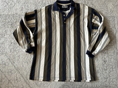 トップス HORIZONTAL STRIPES POLO L/S SHIRT s-l400.jpg