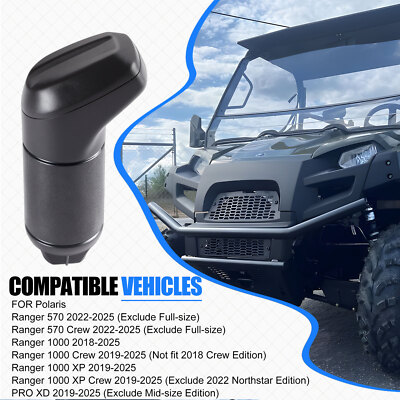 5457934-070 For Polaris Black Shifter Knob 2019-2025 Ranger 1000