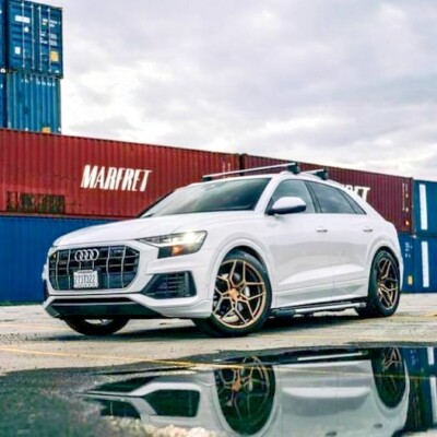 22” ROHANA RFX11 BRUSHED BRONZE CONCAVE WHEELS FOR AUDI Q8 SQ8