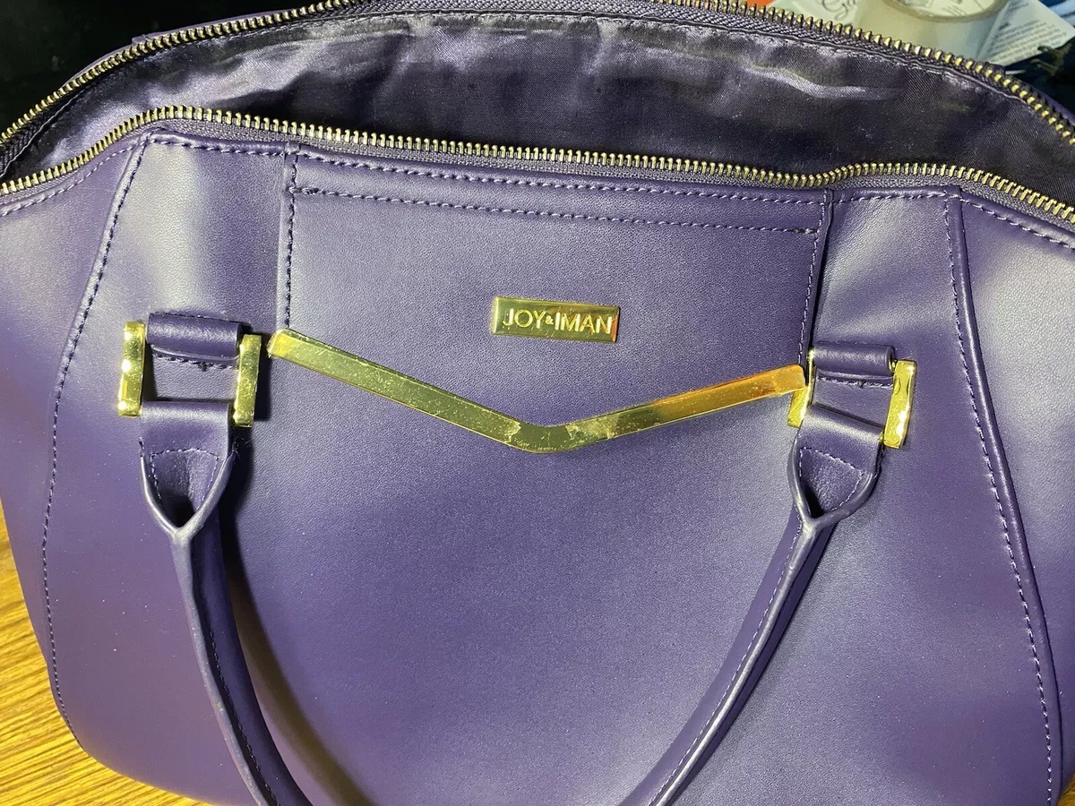 Joy and iman purple purse sales