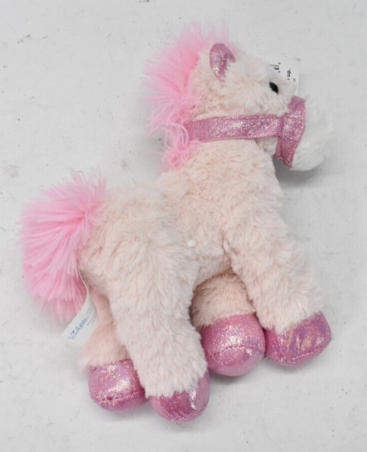 WishPets Mackinac Pink Pony Candy Horse Rose Stuffed Animal Plush