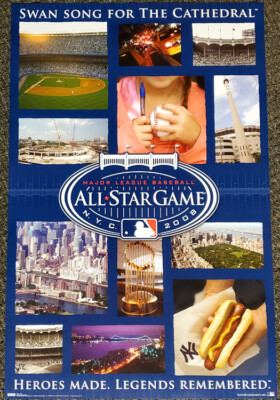 MLB All-Star Game 2008 YANKEE STADIUM NYC Official MLB Baseball