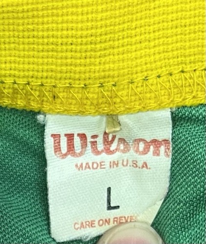 Vintage 1980's Brighton Twp Pennsylvania WIlson Brand Baseball Jersey Sz L Old - Picture 2 of 6
