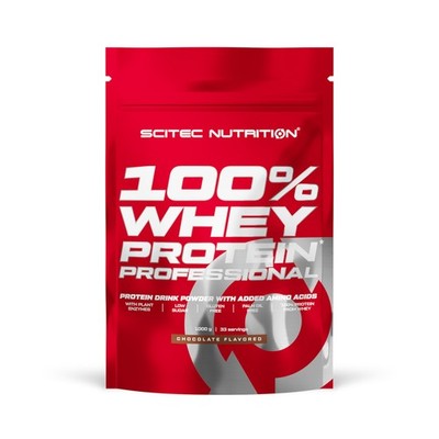 (34,90 EUR/kg) Scitec Nutrition 100% Whey Protein Professional - 1000g Beutel