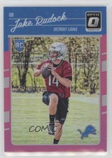 2016 Donruss Optic Rookies Pink Jake Rudock #118 0a6