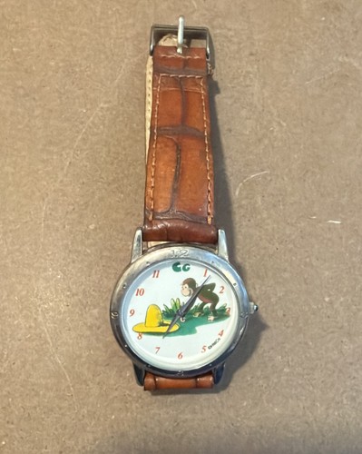 Vintage One In A Million Curious George Watch Water Resistant