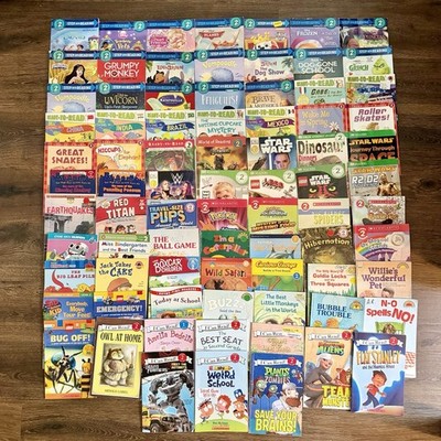 Huge Lot 80 Level 2 Early Readers Step Into Reading I Can Read Disney