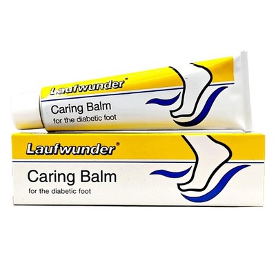 Laufwunder Pflegebalsam 75ml �� Diabetiker Fußcreme für trockene & empfindliche Haut