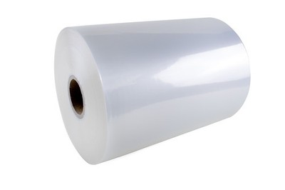 Clear Biodegradable Heat Sealable Packaging Film Roll - 15.35'' (390mm) Wide