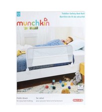 Munchkin Safety Toddler Bed Rail - Fits Full To Queen Size Mattress- Brand New
