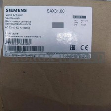 ONE NEW Siemens SAX31.00 Electromotoric actuator