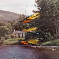 Hazel's Fancy Salmon and Sea Trout flies Size 6 Esmond Druy Trebles x3