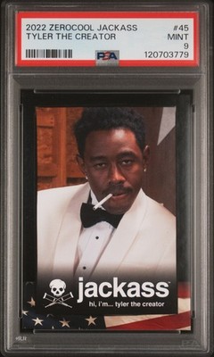Tyler the Creator 2022 Zerocool Jackass #45 RC Rookie PSA 9 Mint