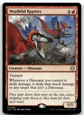 Wrathful Raptors R Commander: The Lost Caverns of Ixalan 88 NM