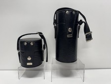 Vintage Marsand Camera Lense Leather Case 4   7.5  Tall