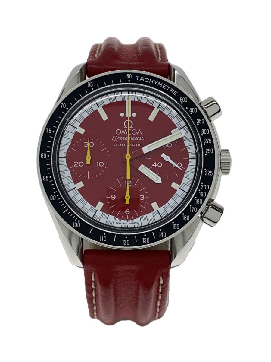 OMEGA Speedmaster Schumacher 39mm Red Automatic 202506WOH w/ Daily Diffuser