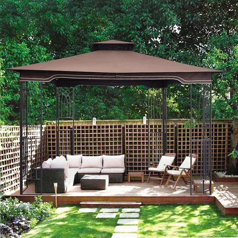 Replacement Canopy 10x12 Patio Gazebo Waterproof UV Protected Easy Install New