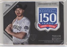 2019 Topps Update 150th Anniversary Manufactured Trevor Story #AMP-TS Patch 01az