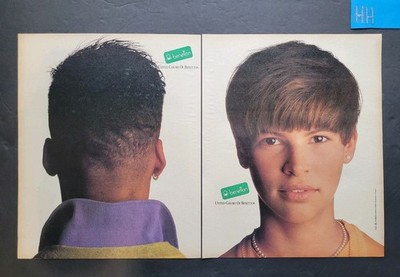 United Colors Of Benetton Promo 2 Page Print Advertisement 1989
