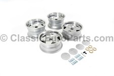 Original Borbet Type A Wheel Set 16x7.5 And 16x9 For Bmw E30 316 318 320 323 325